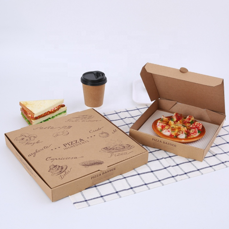 Cutii de ambalare pentru pizza din carton ondulat