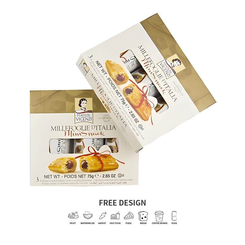 Cutii de ambalare pentru biscuiți ondulați